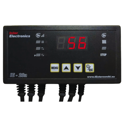 Автоматика Inter Elektronics IE-28n для твердопаливного котла