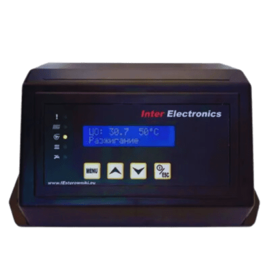 Автоматика IInter Elektronics IE-70 v1 T2 W для твердопаливного котла