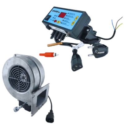 Комплект автоматики для твердопаливного котла (Контролер Komfort Eko + вентилятор WPA-120)
