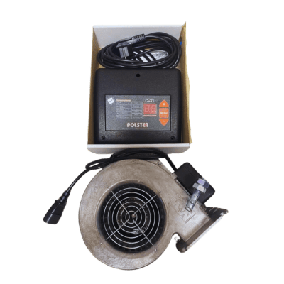 Комплект автоматики для твердопаливного котла (Автоматика Polster C-31+ вентилятор WPA 06)