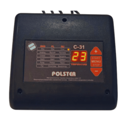 Автоматика Polster C-31 MAX (*500 Вт) для твердопаливного котла
