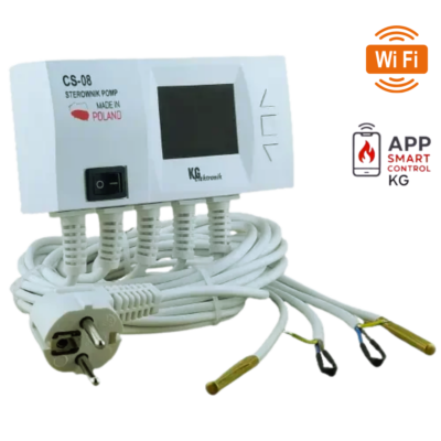 Автоматика для 2 насосів опалення KG Elektronik CS-08 WiFi