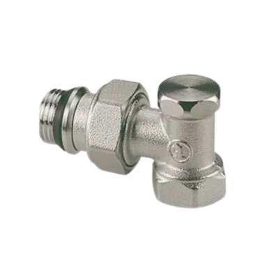 Кран радіаторний Giacomini R16X033, ؽ", кутовий