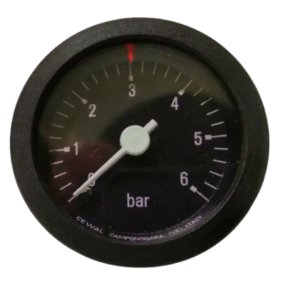 Манометр з виносним датчиком Cewal ID 52 P (Ø52, 1/4", 0-6 бар, 1500 мм)